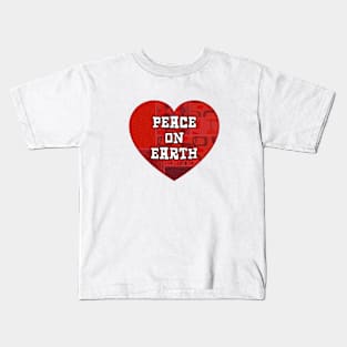 Peace On Earth Kids T-Shirt